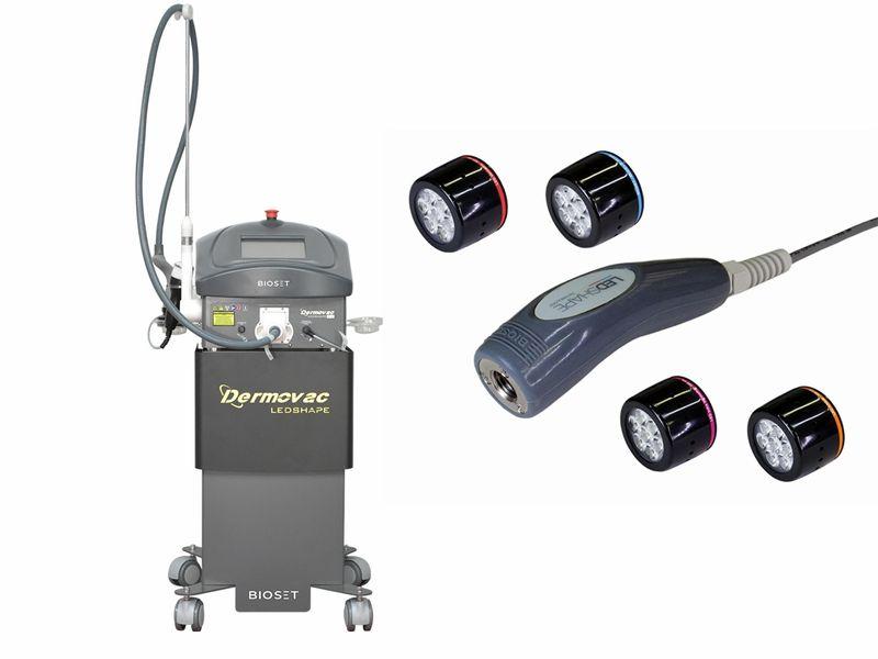 Kit Dermovac LEDShape Black 2.1 + Cluster LED - Bioset